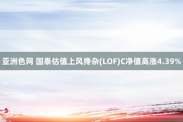 亚洲色网 国泰估值上风搀杂(LOF)C净值高涨4.39%