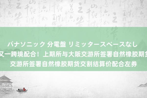 パナソニック 分電盤 リミッタースペースなし 露出・半埋込両用形 又一跨境配合！上期所与大阪交游所签署自然橡胶期货交割结算价配合左券